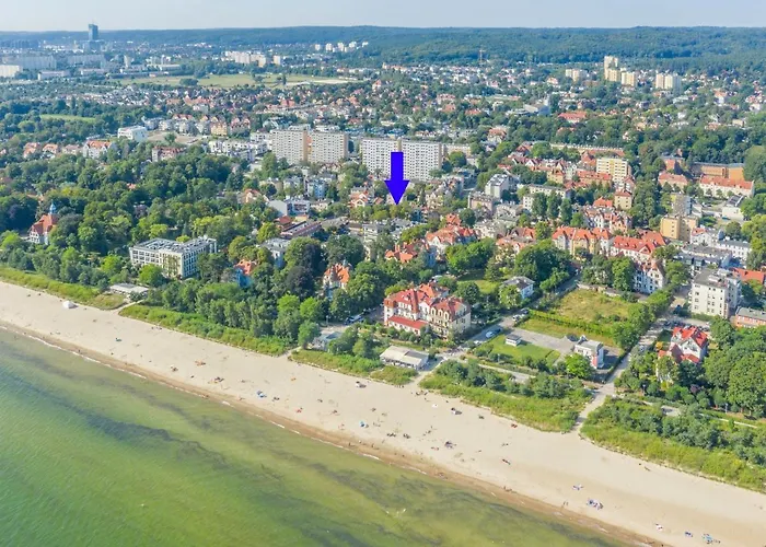 Grunwaldzka - Parkowa Blisko Plaży Apartament Sopot